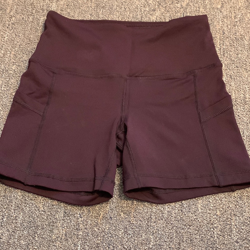 Eggplant Biker Shorts Size Small